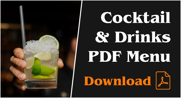 Recanto Cocktail and Drinks PDF Menu